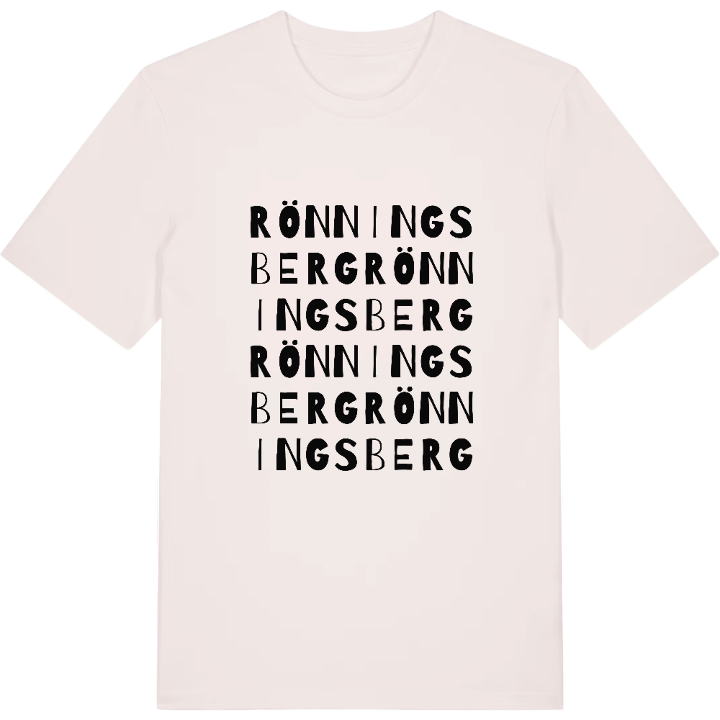 Rönningsberg ordlek t-shirt – t-shirt från PinShirt