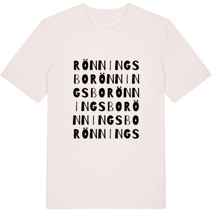 Rönningsbo ordlek t-shirt – t-shirt från PinShirt