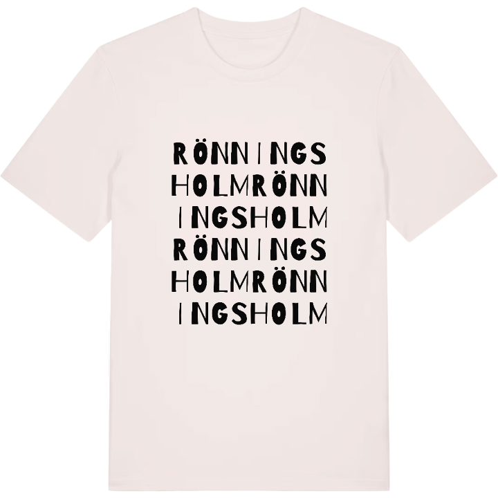 Rönningsholm ordlek t-shirt – t-shirt från PinShirt