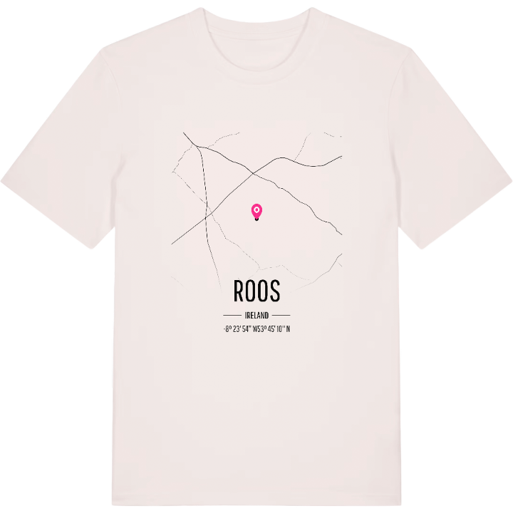 Roos karta t-shirt – t-shirt från PinShirt