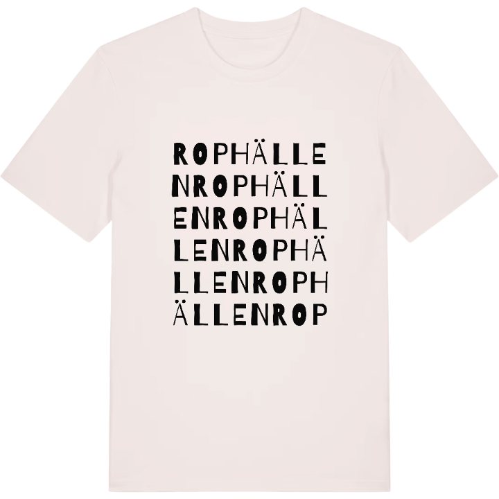 Rophällen ordlek t-shirt – t-shirt från PinShirt