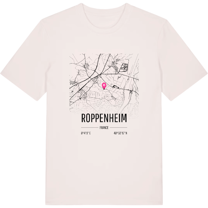 Roppenheim karta t-shirt – t-shirt från PinShirt