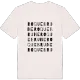 Roquebrune ordlek t-shirt