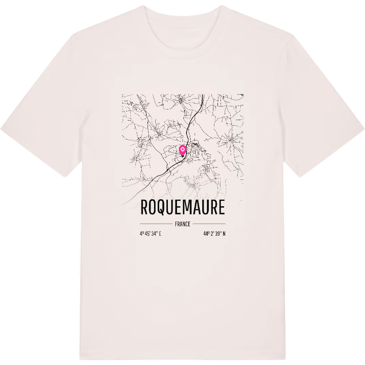 Roquemaure karta t-shirt – t-shirt från PinShirt