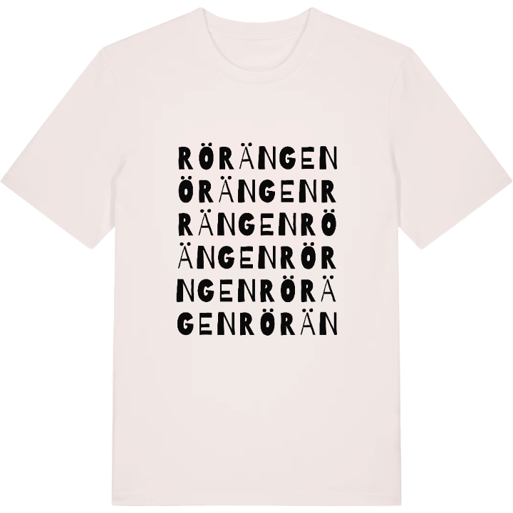 Rörängen ordlek t-shirt – t-shirt från PinShirt
