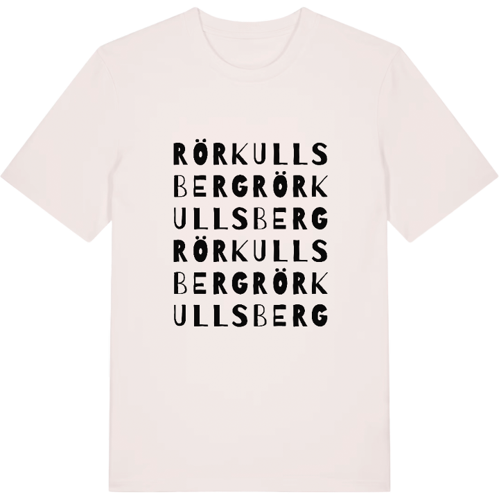 Rörkullsberg ordlek t-shirt – t-shirt från PinShirt