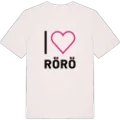 Jag älskar Rörö t-shirt stort tryck