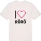 Jag älskar Rörö t-shirt stort tryck