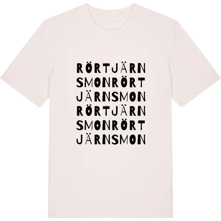 Rörtjärnsmon ordlek t-shirt – t-shirt från PinShirt