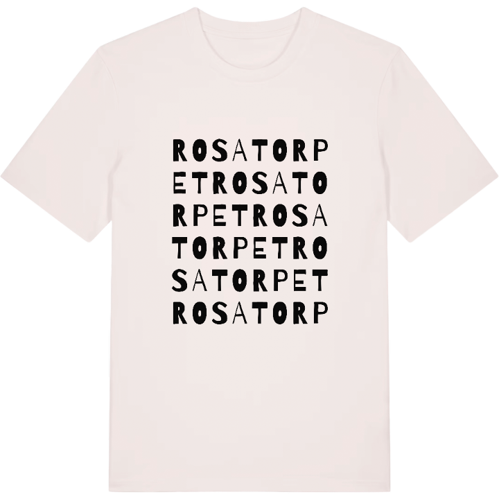 Rosatorpet ordlek t-shirt – t-shirt från PinShirt