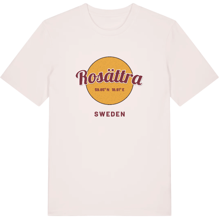 Rosättra cirkel t-shirt – t-shirt från PinShirt