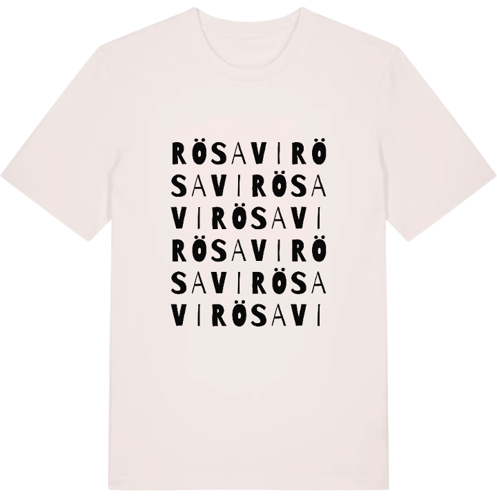 Rösavi ordlek t-shirt – t-shirt från PinShirt