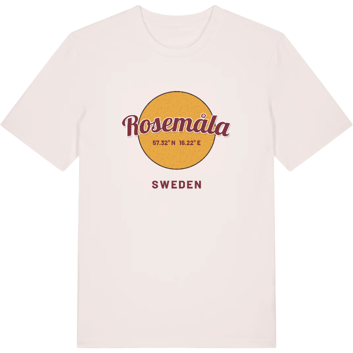 Rosemåla cirkel t-shirt – t-shirt från PinShirt
