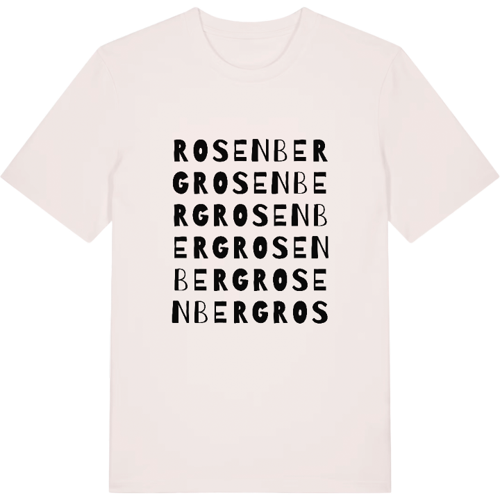 Rosenberg ordlek t-shirt – t-shirt från PinShirt