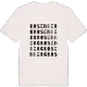Rosenberg ordlek t-shirt