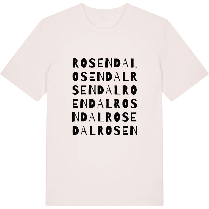 Rosendal ordlek t-shirt – t-shirt från PinShirt