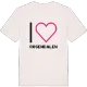 Jag älskar Rosendalen t-shirt stort tryck
