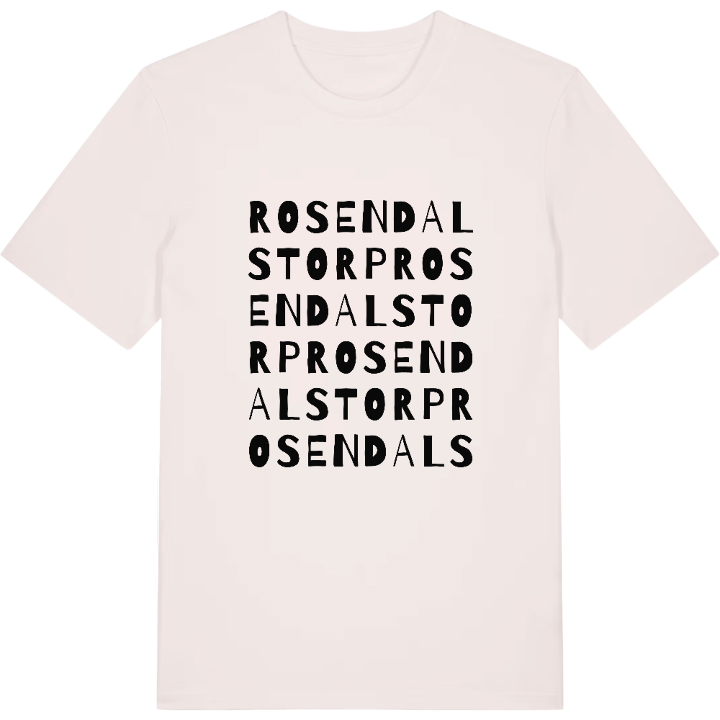 Rosendalstorp ordlek t-shirt – t-shirt från PinShirt