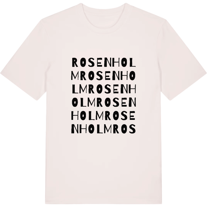 Rosenholm ordlek t-shirt – t-shirt från PinShirt