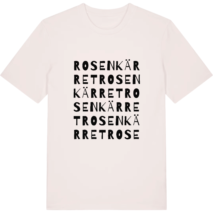 Rosenkärret ordlek t-shirt – t-shirt från PinShirt