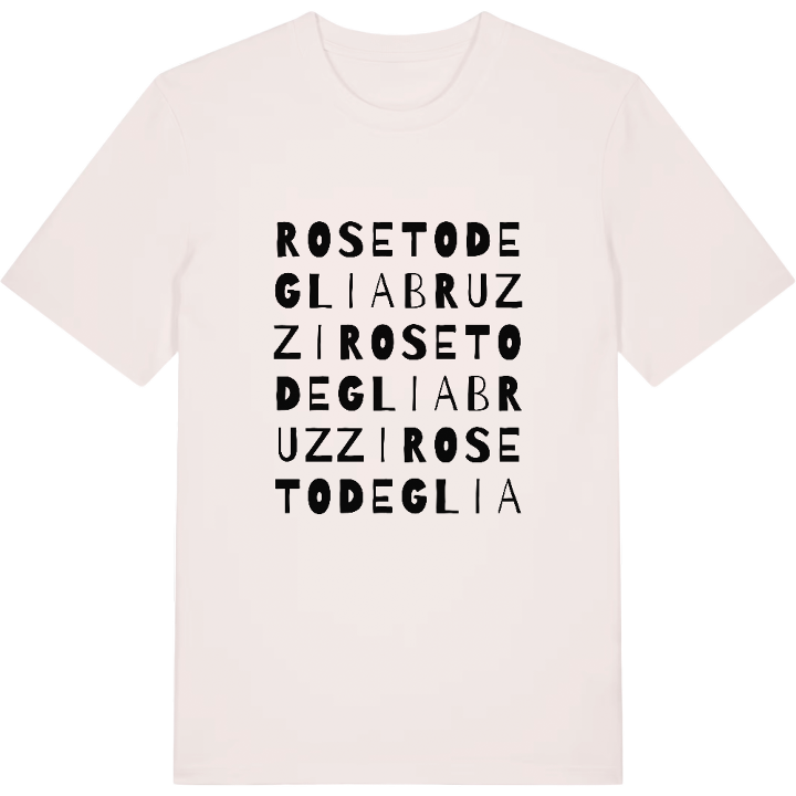 Roseto degli Abruzzi ordlek t-shirt – t-shirt från PinShirt