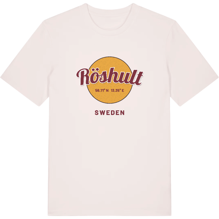 Röshult cirkel t-shirt – t-shirt från PinShirt