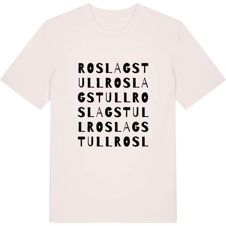 Roslagstull ordlek t-shirt – t-shirt från PinShirt