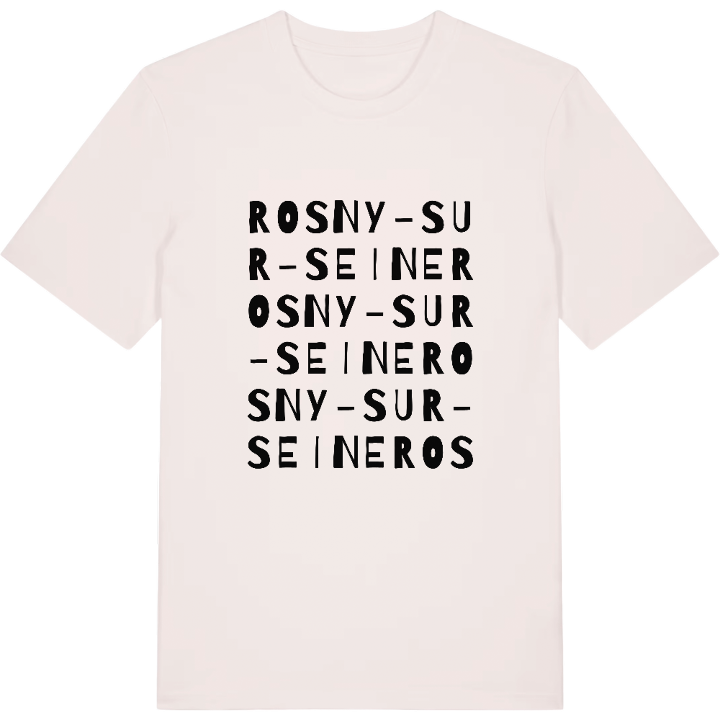 Rosny-sur-Seine ordlek t-shirt – t-shirt från PinShirt