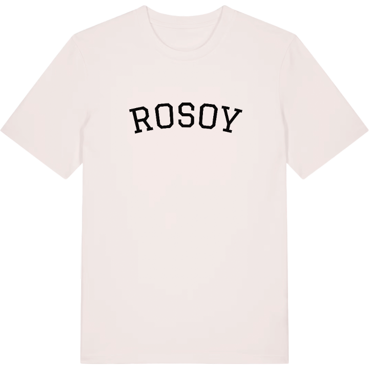 Rosoy böjd t-shirt – t-shirt från PinShirt