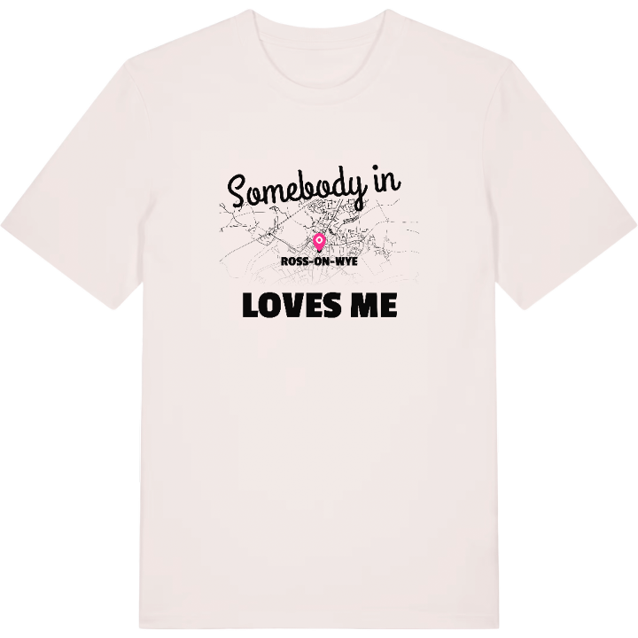 Någon i Ross-on-Wye älskar mig t-shirt – t-shirt från PinShirt