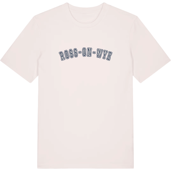 Ross-on-Wye college t-shirt – t-shirt från PinShirt
