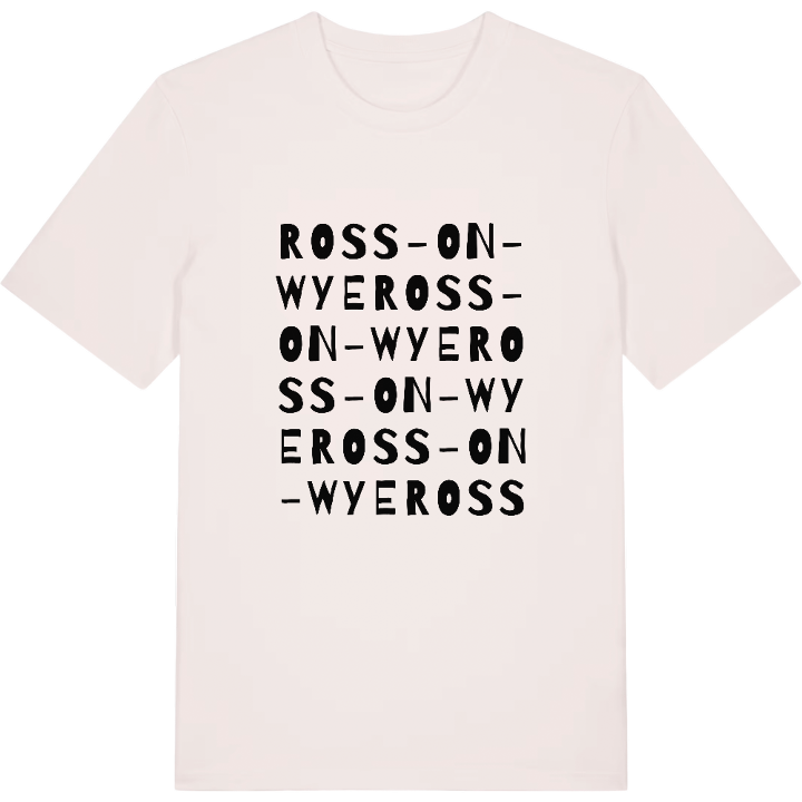 Ross-on-Wye ordlek t-shirt – t-shirt från PinShirt