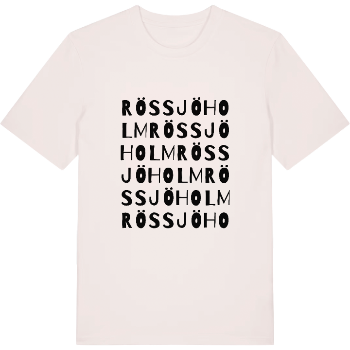 Rössjöholm ordlek t-shirt – t-shirt från PinShirt