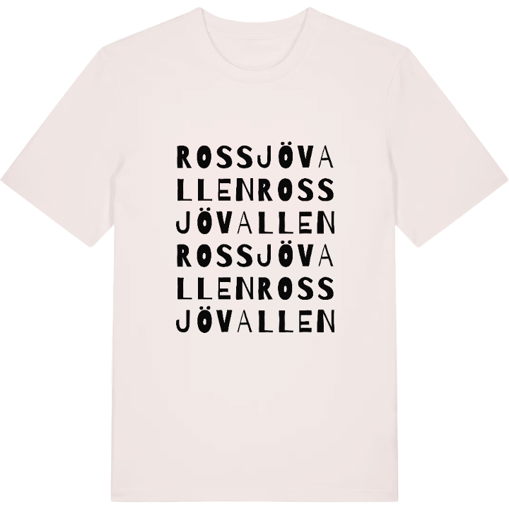 Rossjövallen ordlek t-shirt – t-shirt från PinShirt