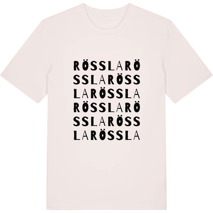 Rössla ordlek t-shirt – t-shirt från PinShirt