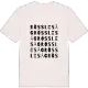 Rösslesåg ordlek t-shirt