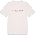 Rössmåla hjärta t-shirt