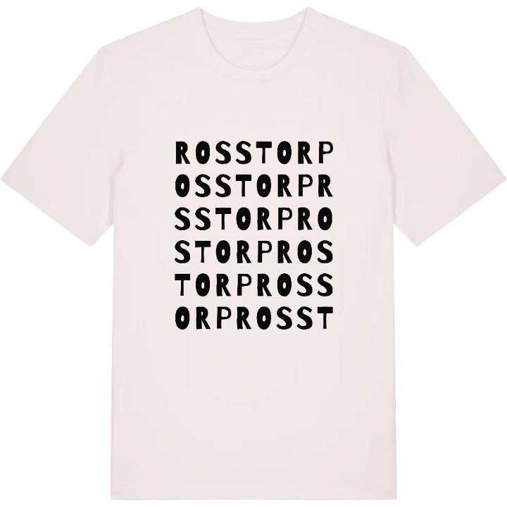 Rosstorp ordlek t-shirt – t-shirt från PinShirt