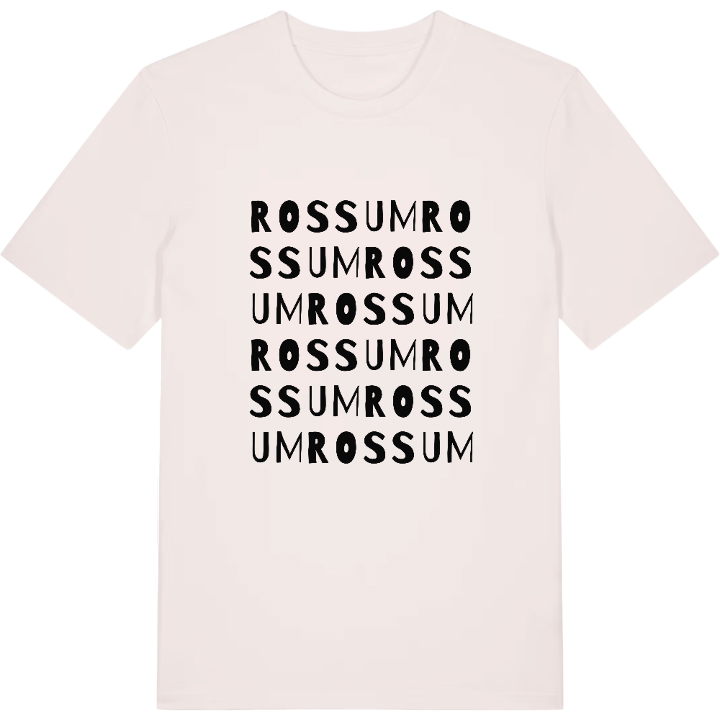 Rossum ordlek t-shirt – t-shirt från PinShirt