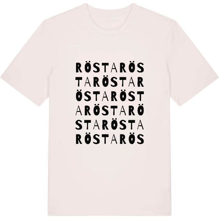Rösta ordlek t-shirt – t-shirt från PinShirt
