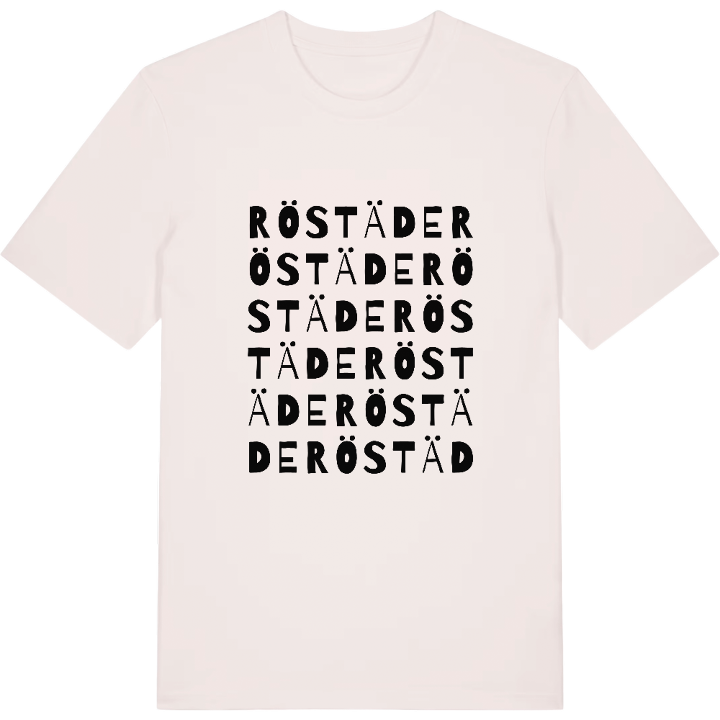 Röstäde ordlek t-shirt – t-shirt från PinShirt