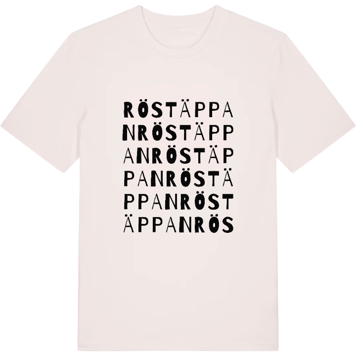 Röstäppan ordlek t-shirt – t-shirt från PinShirt