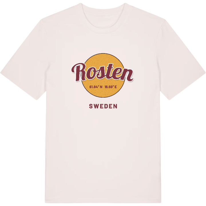 Rosten cirkel t-shirt – t-shirt från PinShirt