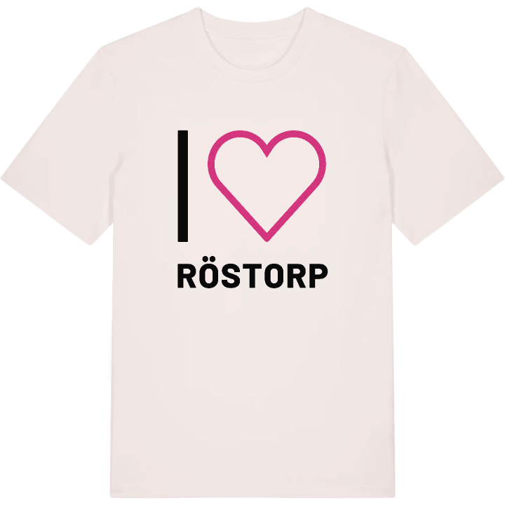 Jag älskar Röstorp t-shirt stort tryck – t-shirt från PinShirt
