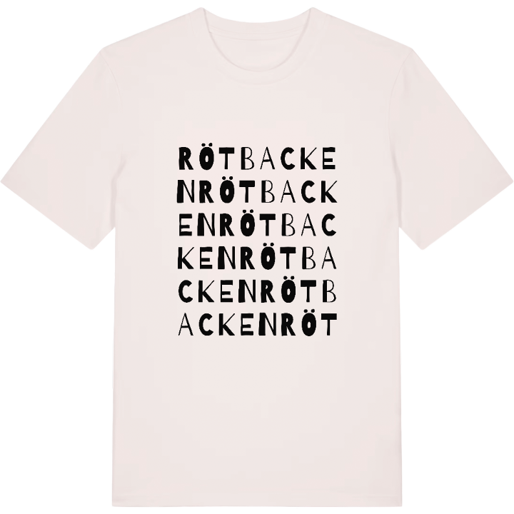 Rötbacken ordlek t-shirt – t-shirt från PinShirt