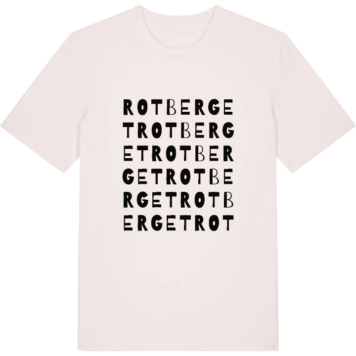 Rotberget ordlek t-shirt – t-shirt från PinShirt