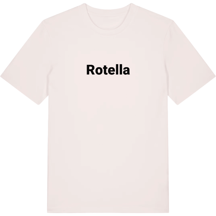 Rotella fetstil t-shirt – t-shirt från PinShirt