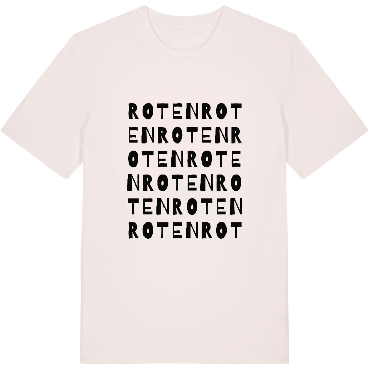 Roten ordlek t-shirt – t-shirt från PinShirt
