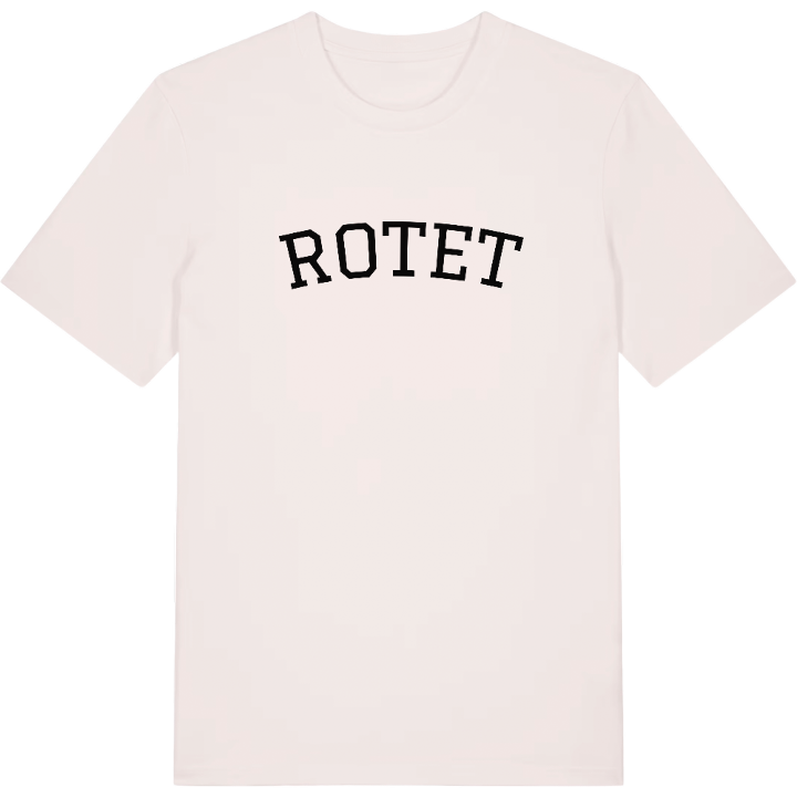 Rotet böjd t-shirt – t-shirt från PinShirt