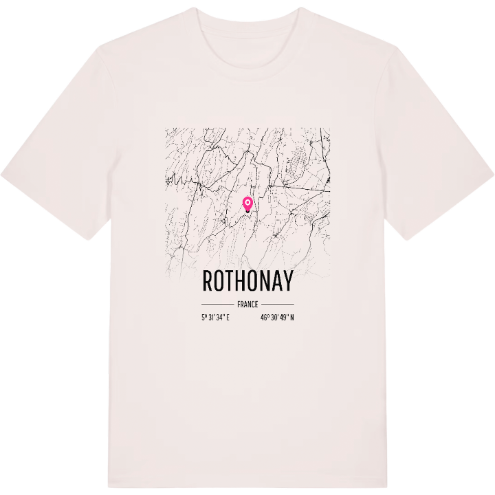 Rothonay karta t-shirt – t-shirt från PinShirt